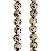 Dalmatian Jasper Round Beads, 8mm by Bead Landing™