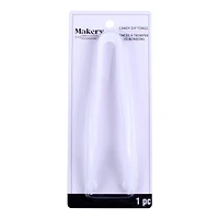 6" White Candy Dip Tongs by Makery™