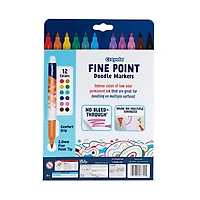 Crayola® Fine Point Doodle Markers, 12ct.