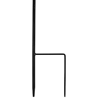 23" Frog Metal Garden Stake