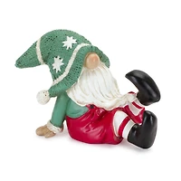 Holiday Gnome Figurine Set, 4" & 4.25"