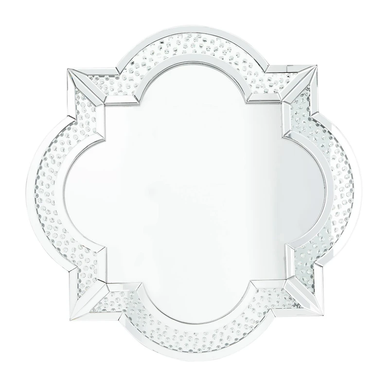 Silver Glam Wall Mirror, 39" x 2" x 39"