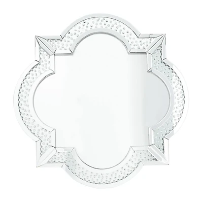 Silver Glam Wall Mirror, 39" x 2" x 39"