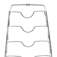 Organize It All Chrome Hanging Lid Organizer Rack