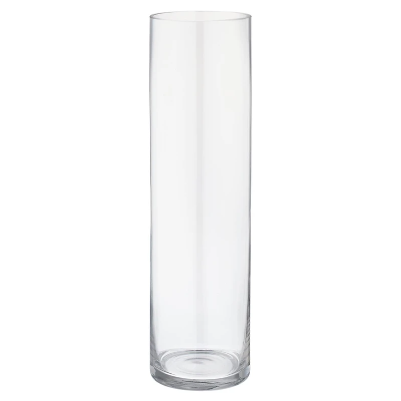14" Clear Glass Cylinder Vase by Ashland®
