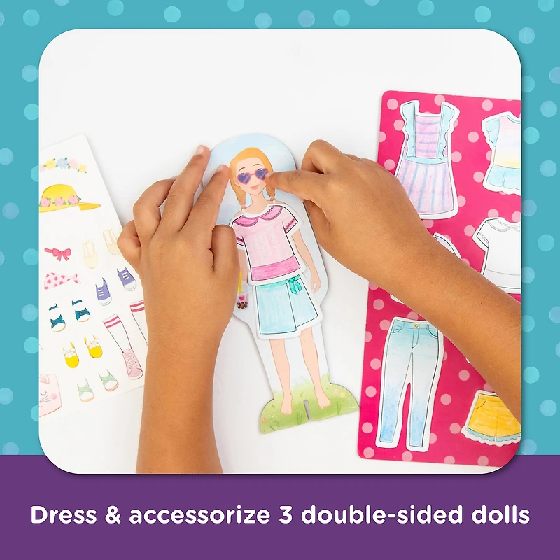 Educational Insights® Papercraft Sweet Boutique Paper Dolls Kit