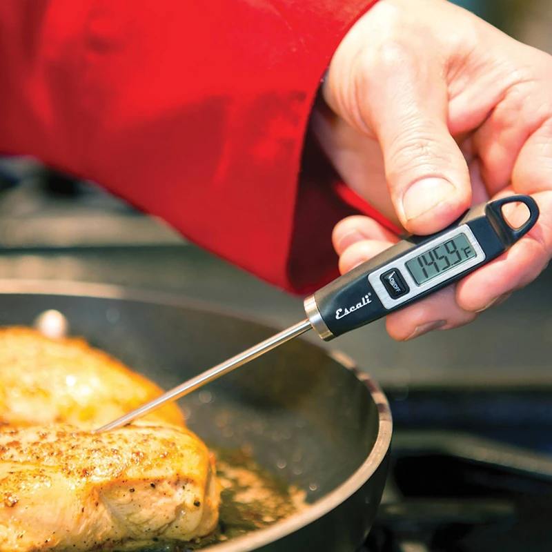 Escali Black Gourmet Digital Thermometer