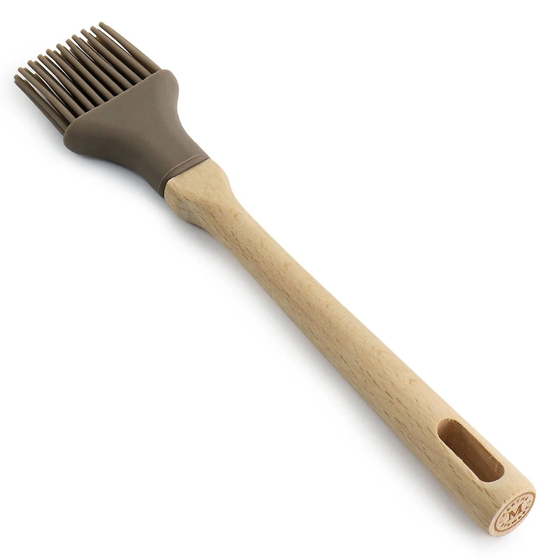 Martha Stewart Taupe Silicone Mini Brush Kitchen Utensil