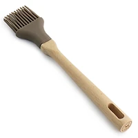 Martha Stewart Taupe Silicone Mini Brush Kitchen Utensil