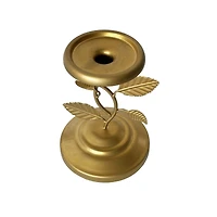 Gold Leaf Candle Holder by Ashland