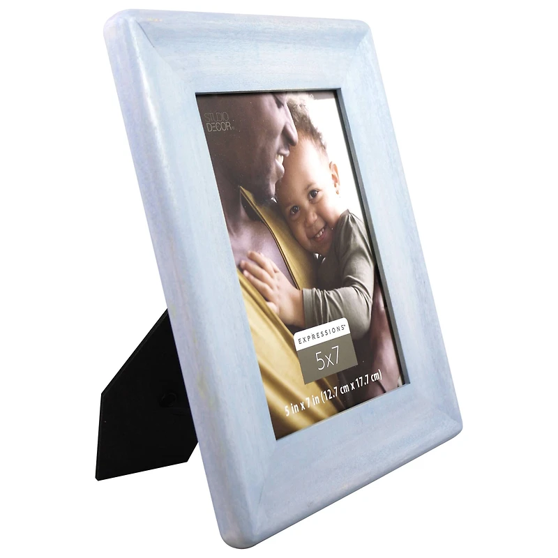 12 Pack: Light Blue Rounded 5" x 7" Frame, Expressions™ by Studio Décor®