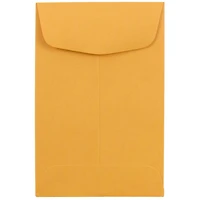 JAM Paper #4 Brown Kraft Manila Coin Business Commercial Envelopes