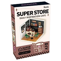 Rolife Daily Inspiration Café DIY Miniature Kit
