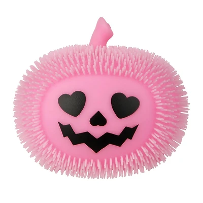 5" Pink Jack-O'-Lantern Light-Up Puffer Toy by Creatology™