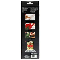 8" x 10" Candy Cane Diamond Art Kit with Frame by Make Market®