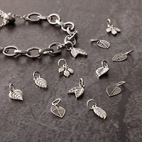 Silver Leaves Charm Mix by Bead Landing™