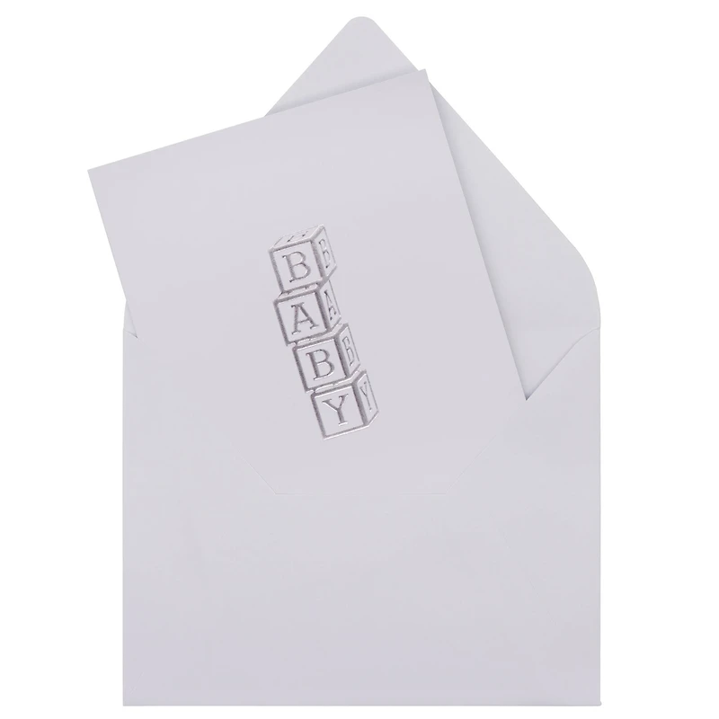 Baby Blocks Blank Greeting Card Set by Celebrate It™