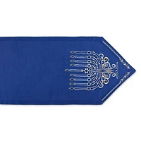 DII® 108" Embroidered Menorah Table Runner