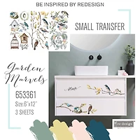 Prima® Re-Design® Garden Marvels Décor Transfers