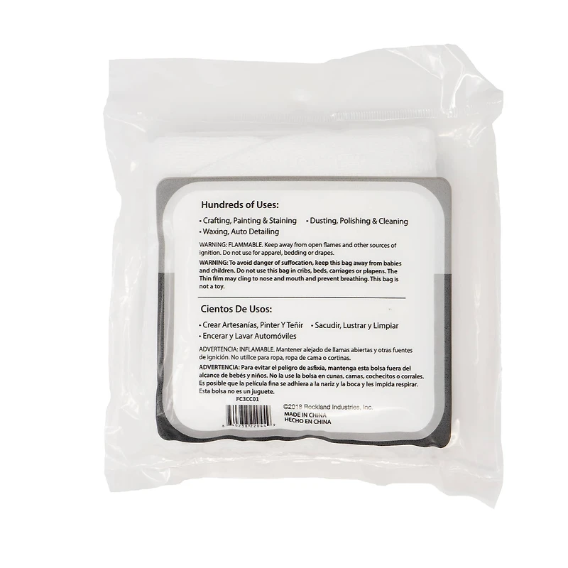 Roc-Lon 36" x 3yd. White Cotton Cheesecloth