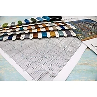 Letistitch Decorating the Haunted House Counted Cross Stitch Kit