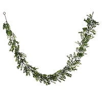 8 Pack: 6ft. Dark Green Boxwood Garland by Ashland®