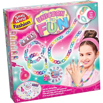 Small World Toys Unicorn Fun Jewelry Making DIY Kit