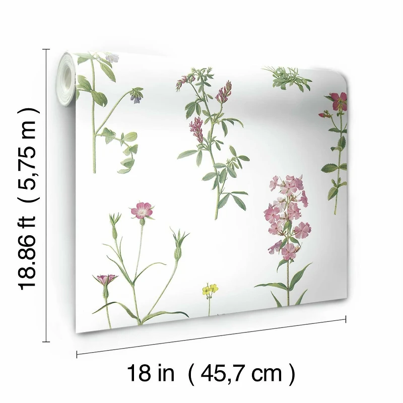 RoomMates Botanical Print Peel & Stick Wallpaper