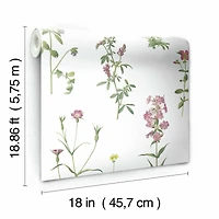 RoomMates Botanical Print Peel & Stick Wallpaper