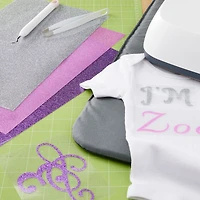 Cricut® Glitter Iron-On™ Princess Sampler