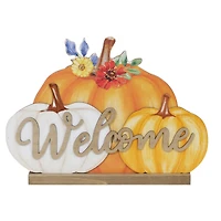 12.25" Welcome Pumpkin Tabletop Décor by Ashland®