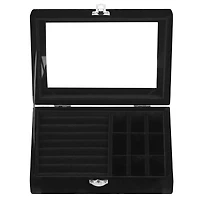 NEX™ 8" Velvet Jewelry Organizer For Earring and Rings