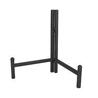 Black Iron Modern Easel, 11" x 12" x 1"