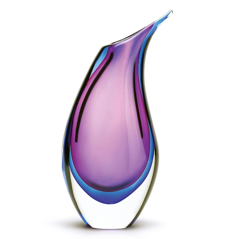 15.75" Duo Tone Modern Vase