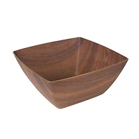 Luxe Party Mahogany Collection Large 9" Square Serving Bowl