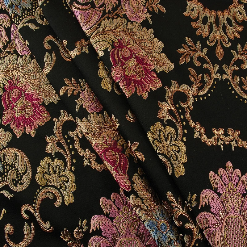 Cosplay by Yaya Han Metallic Floral Damask Brocade Fabric