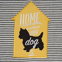 DII® Embellished Dog House Dishtowel Set