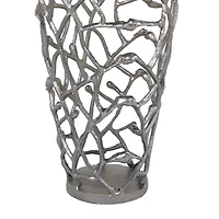 Gold Contemporary Vase, 12" x 12" x 33"