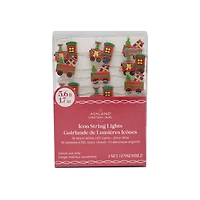 18ct. Warm White LED Train String Lights on Silver Wire by Ashland®