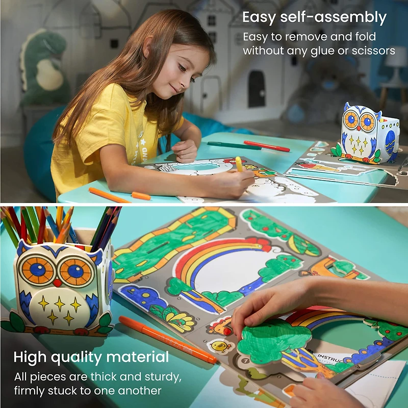 Arteza® Kids 3D Puzzle Owl & Giraffe