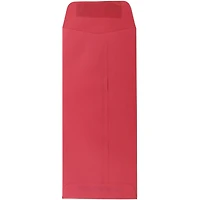 JAM Paper #10 Brite Hue Christmas Red Policy Business Premium Envelopes, 25ct.