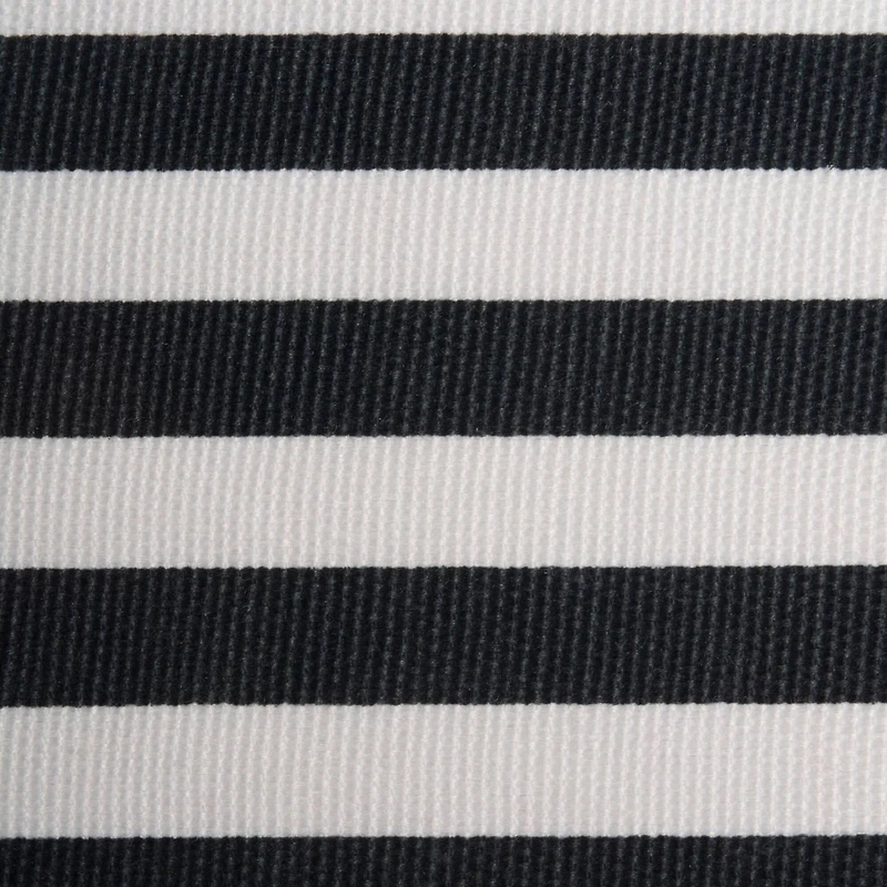 DII® Square Black Pinstripe Polyester Cube