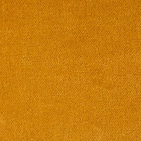 Hello Honey® 14" Modern Table Lamp with Glass Base & Mustard Yellow Velvet Shade