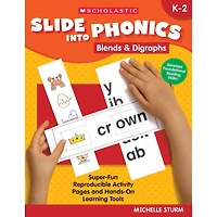 Scholastic Teaching Solutions Slide Into Phonics Blends & Digraphs Activity Book Set