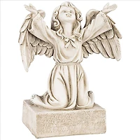 Design Toscano 14" Look to the Heavens Memorial Garden Angel Statue