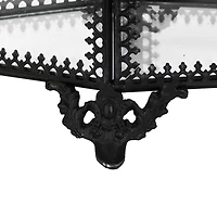 8" Etched Glass Coffin by Ashland®