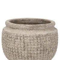 5.5" Gray Textured Ceramic Pot by Ashland®