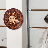 American Art Décor™ 15" Celestial Sun Dome Metal Sign