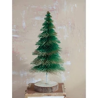 Hello Honey® 12.25" Green Sisal Bottlebrush Decorative Tree