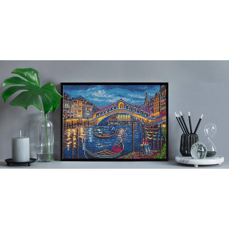 Simply Dotz® Intermediate Evening Stroll to the Rialto Bridge Diamond Painting Kit